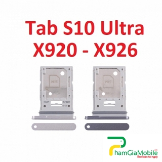 Khay Sim For Samsung Galaxy Tab S10 Ultra SM-X920 X926 SIM Card Tray Zin New